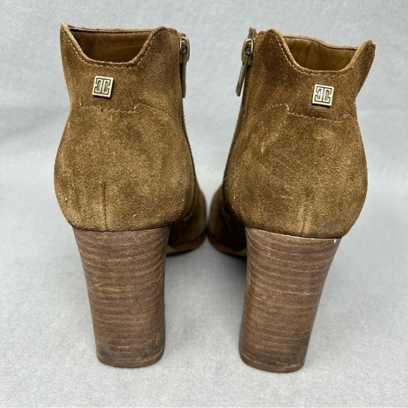 Ivanka Trump Brown Carver Suede Ankle Boots, Size 8 - Picture 10 of 12